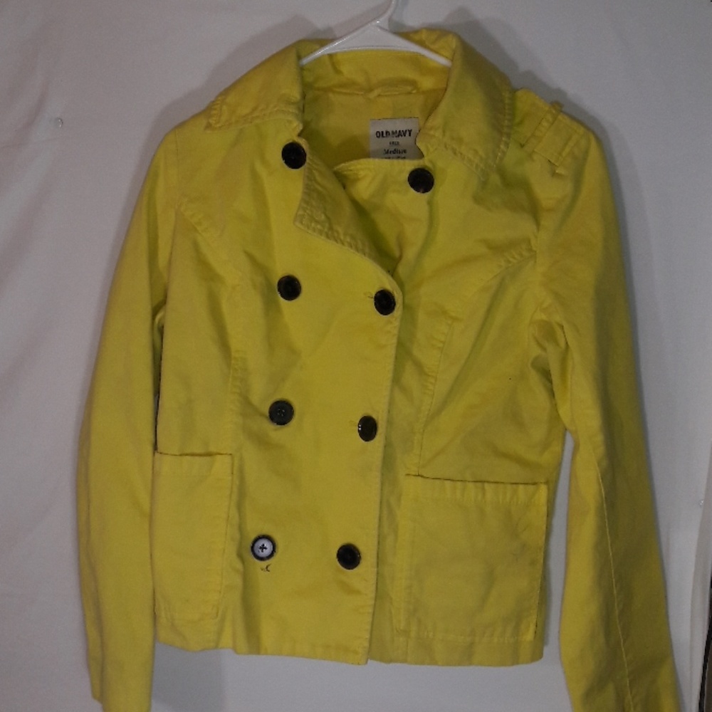 Cute Yellow Old Navy Jacket